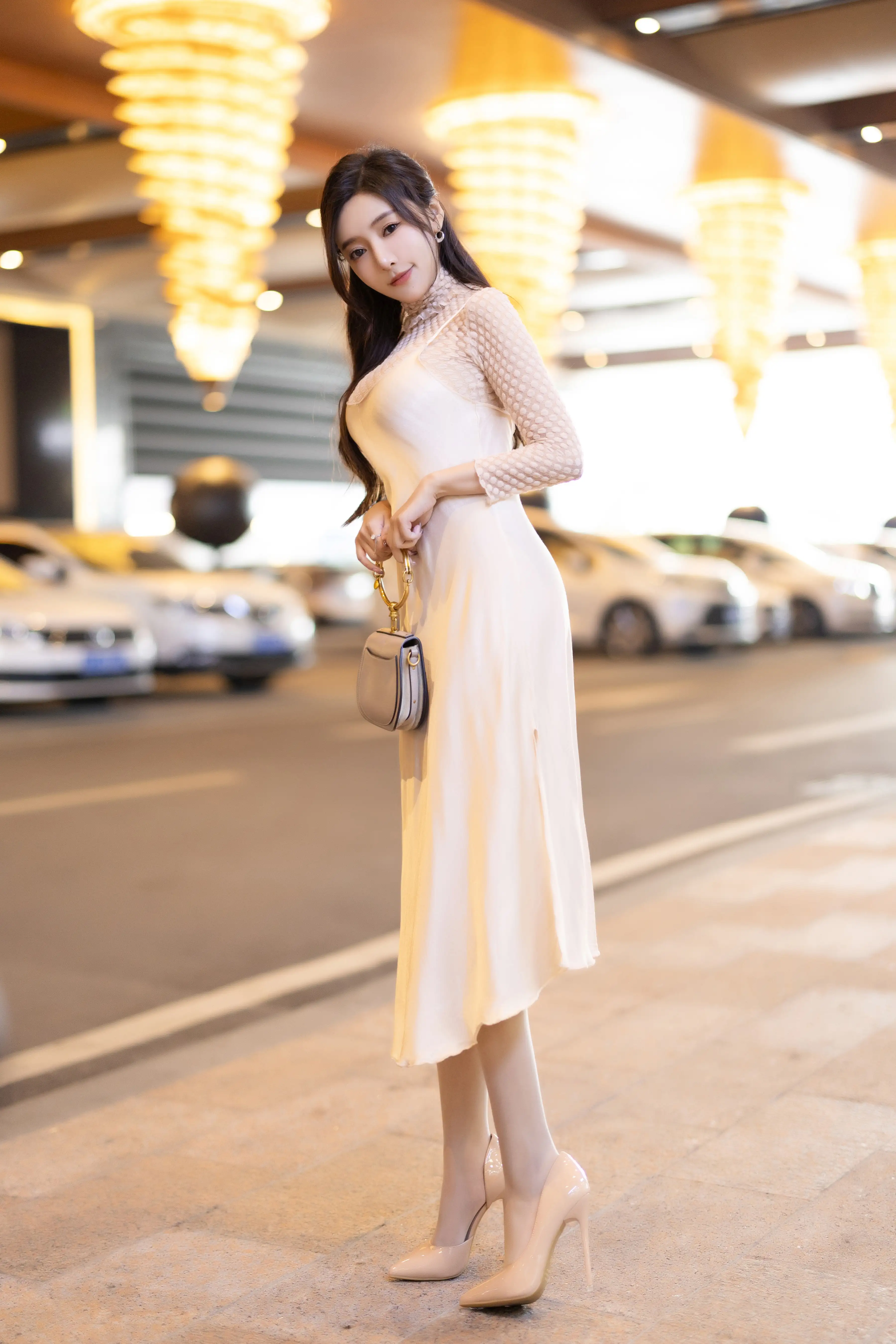 王馨瑶_NO.048_内购无水印_1157_白色丝袜_ - M940.COM 内部私购-第3张